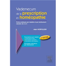 Vademecum de la prescription en homéopathie