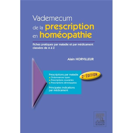 Vademecum de la prescription en homéopathie