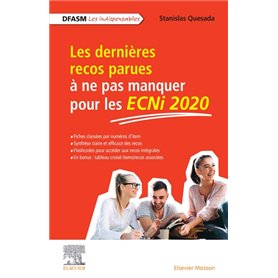 Les dernières recos parues à ne pas manquer pour les ECNi2020