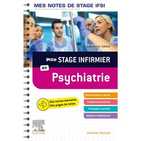 Mon stage infirmier en Psychiatrie. Mes notes de stage IFSI