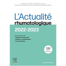 L'actualité rhumatologique 2022-2023