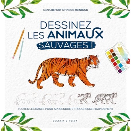 Dessinez les animaux sauvages !