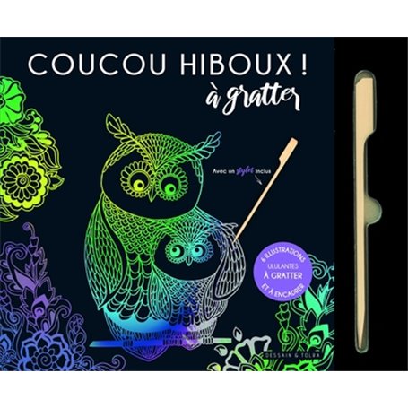 Coucou hiboux ! à gratter