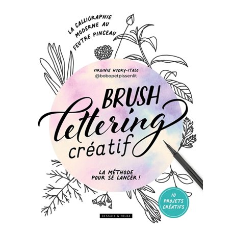 Brush lettering créatif