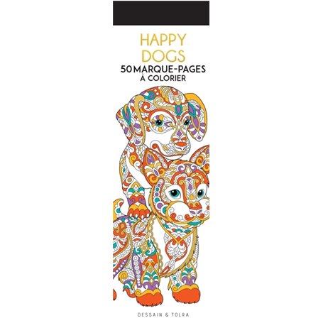 Marque-pages Happy dogs