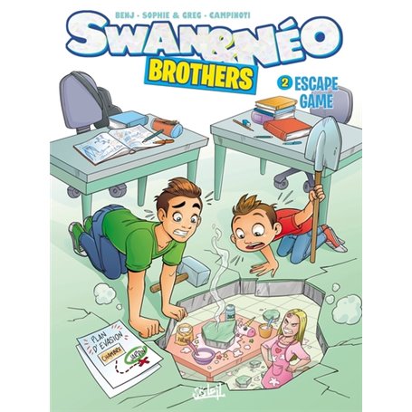 Swan et Néo - Brothers  T02