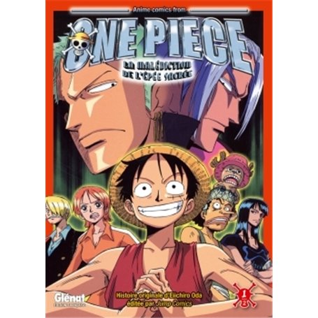 One Piece Anime comics - La malédiction de l'épée sacrée - Tome 01