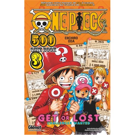 One Piece Quiz Book - Tome 03