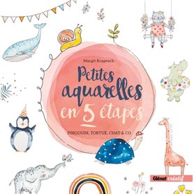 Petites aquarelles en 5 étapes