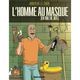 L'Homme au masque [en toile de jute]