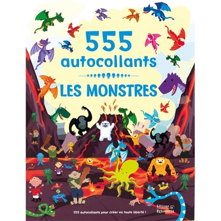 Les Monstres - 555 autocollants