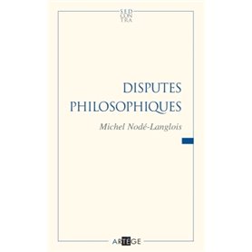 Disputes philosophiques