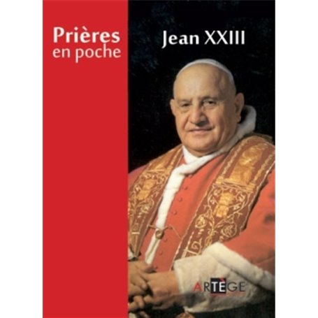 Prières en poche - Saint Jean XXIII