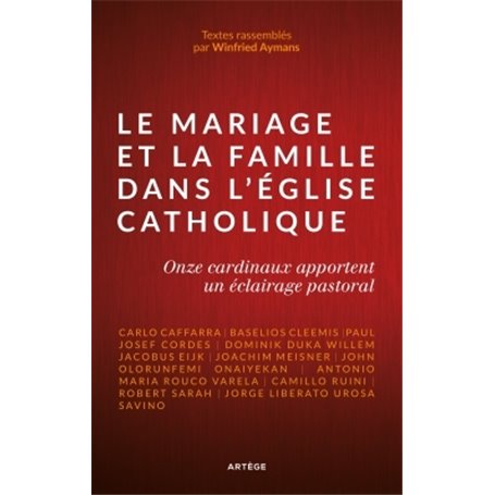 Le mariage et la famille dans l'Église catholique