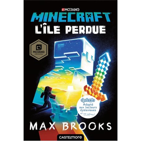 Minecraft officiel : L'Île perdue (version dyslexique)