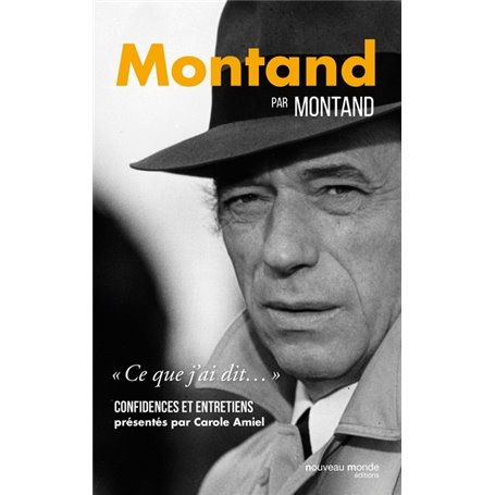 Montand par Montand