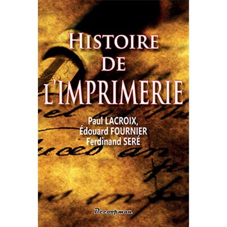 Histoire de l'Imprimerie