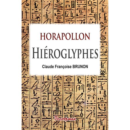 HORAPOLLON HIEROGLYPHES