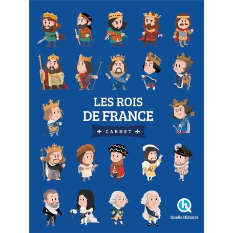 Les rois de France - Carnet