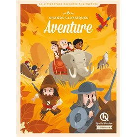 6 grands classiques de la littérature Aventure