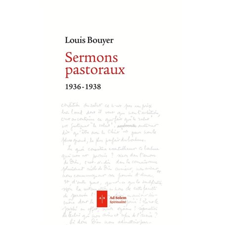 Sermons pastoraux