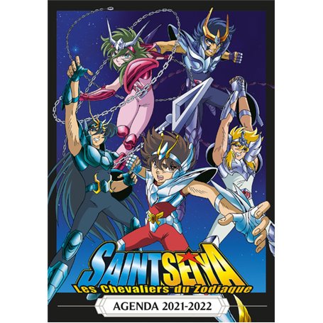 Agenda 2021-2022 Saint Seiya