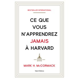 Ce que vous n'apprendrez jamais à Harvard