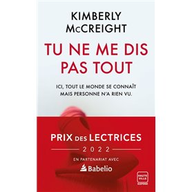 Tu ne me dis pas tout (Prix des lectrices 2022)