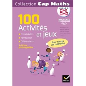 CAP Maths CM Éd. 2017 - Activités et jeux mathématiques - fiches photocopiables