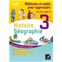 Histoire - Géographie 3e - Ed 2016 Méthode et outils pour apprendre - Cahier de l'élève