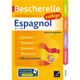 Bescherelle collège - Espagnol  (6e, 5e, 4e, 3e)