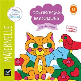 Coloriages magiques - Les animaux MS