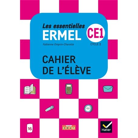 Les Essentielles ERMEL - Maths CE1 Éd. 2018 - Cahier de l'élève