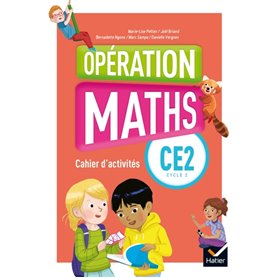 Opération Maths CE2 Éd.2018 - Cahier d'activités +  Matériel