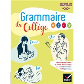 Grammaire du collège - Français 6e/cycle 4 Éd 2019 - Livre élève