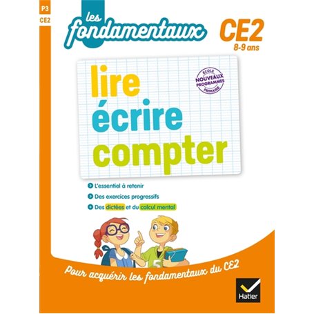 lire, écrire, compter CE2