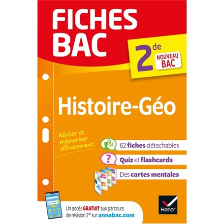 Fiches bac Histoire-Géographie 2de
