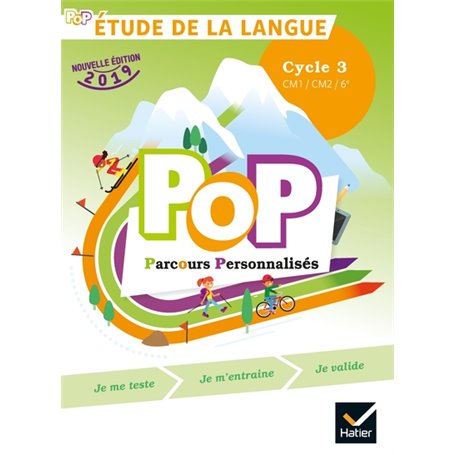 POP - Etude de la langue Cycle 3 Ed. 2019 - livre de l'élève