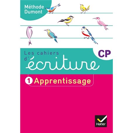 Les cahiers d'écriture CP Éd. 2019 - Cahier n° 1 APPRENTISSAGE