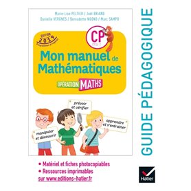 Opération Maths CP Éd.2019 - Guide pédagogique