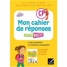 Opération Maths CP Éd.2019 - Cahier de réponses + Matériel