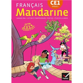 Mandarine - Français CE1 Éd. 2019 - Livre élève