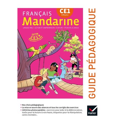 Mandarine - Français CE1 Éd. 2019 - Guide pédagogique