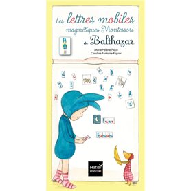 Coffret Les lettres mobiles magnétiques Montessori de Balthazar