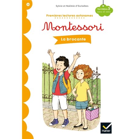 Premières lectures autonomes Montessori Niveau 3 - La Brocante