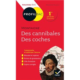 Profil - Montaigne, Des cannibales, Des coches (Essais)