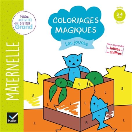 Coloriages magiques - Les jouets PS