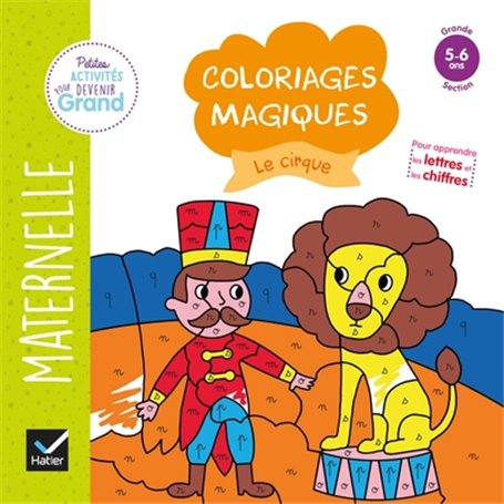 Coloriages magiques - Le cirque GS