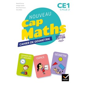 Cap Maths CE1 Éd. 2020 - Cahier de Géométrie-Mesure