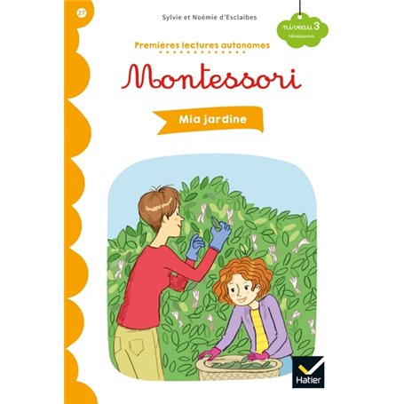 Premières lectures autonomes Montessori Niveau 3 - Mia jardine